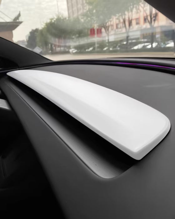 Thetapai Dashboard Panel Cover White for Tesla Model 3