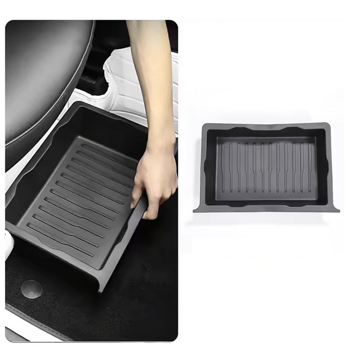 Thetapai Under Seat Storage Box Central for Tesla Model Y