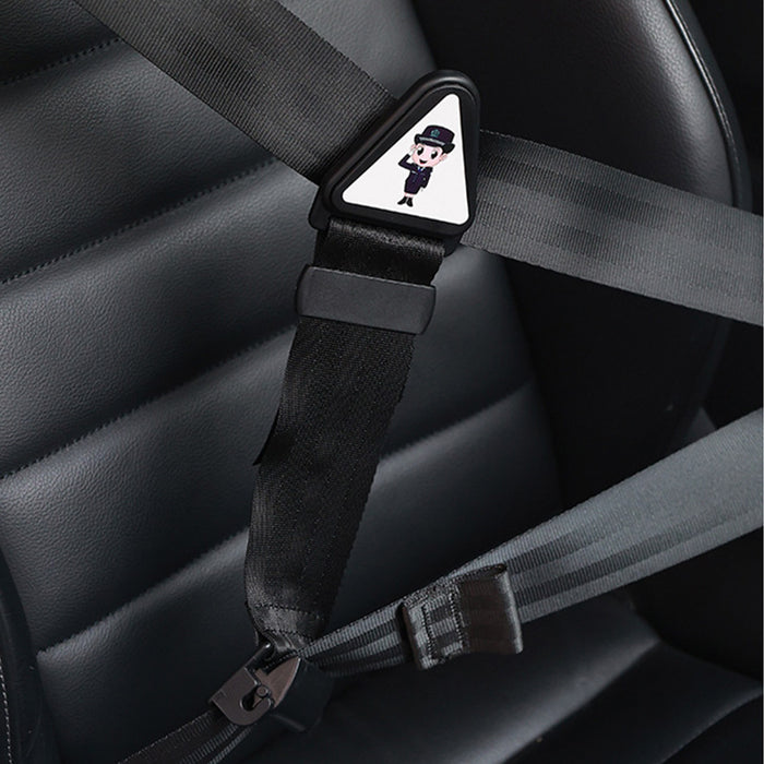 For Tesla Model 3/Y/X/S Inner Accessories Child Seat Belt Triangle Harness Strap Adjuster