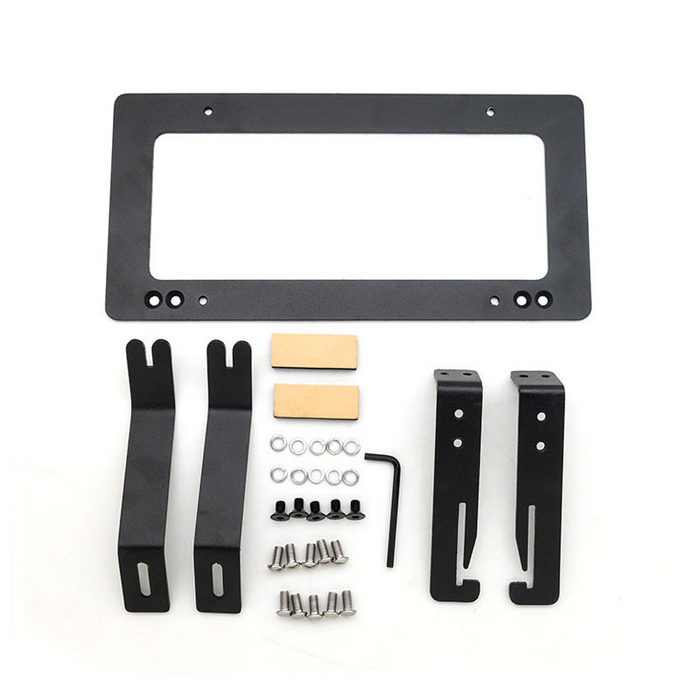 For Tesla Model Y 2017-2024 License Plate Frame Mount Bracket Holder No Drilling