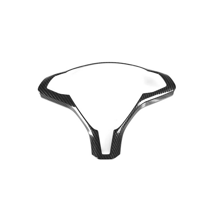 For Tesla Model S Model X Interior Accessories Steering Wheel Sticker Carbon Fiber