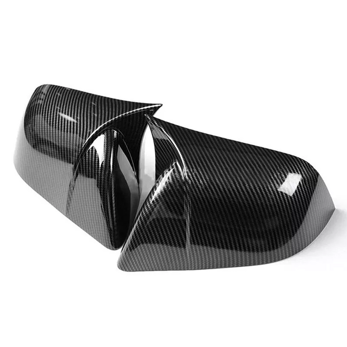 For Tesla Model Y 2020-2022 Mirror Cover Caps Carbon Fiber 1 Pair