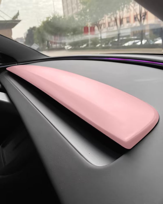 Thetapai Dashboard Panel Cover Pink for Tesla Model 3 Highland