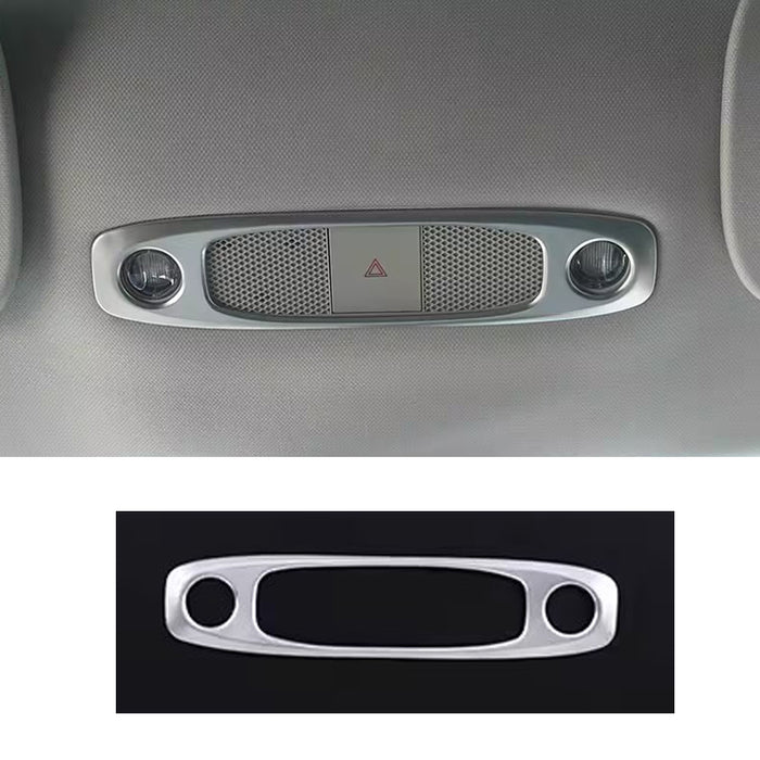 Thetapai Reading Light Frame Sticker Silver for Tesla Model 3 Model Y