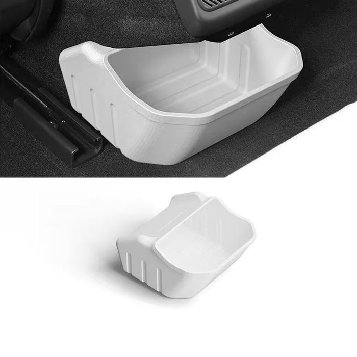 Thetapai Rear Floor Storage Box White for Tesla Model 3 Highland