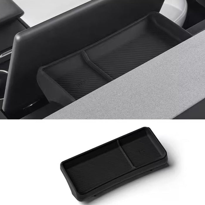 Thetapai Screen Rear ETC Storage Box Black for Tesla Model 3 2024