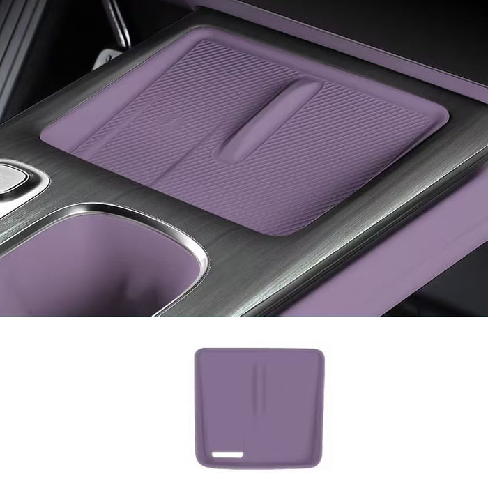 Thetapai Wireless Charging Mat Purple for Tesla Model 3 Model Y