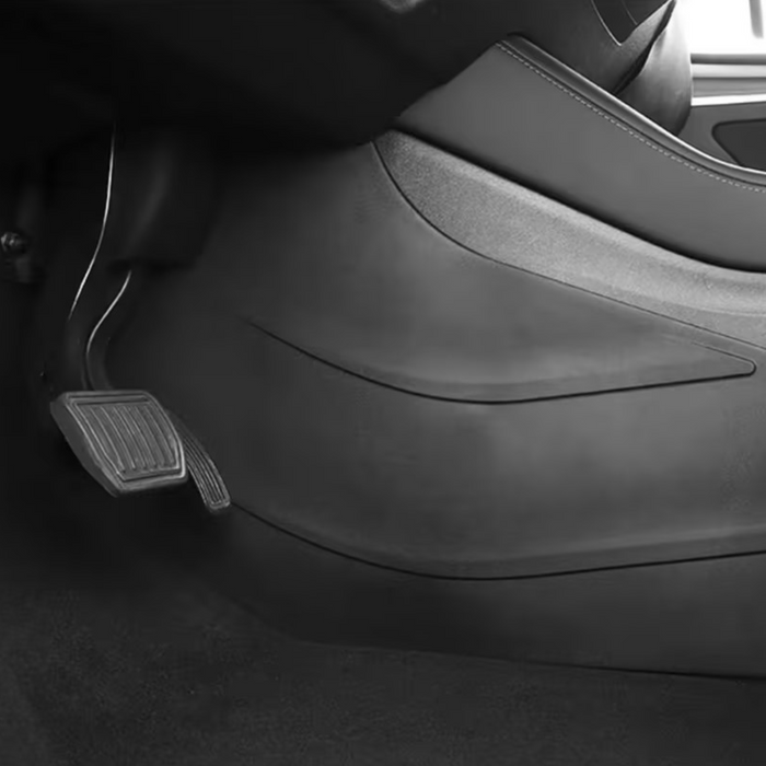 Thetapai Center Console Side Anti-Kick Mats for Tesla Model Y