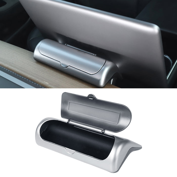 Thetapai Hidden Screen Rear Glasses Case for Tesla Model 3 Y