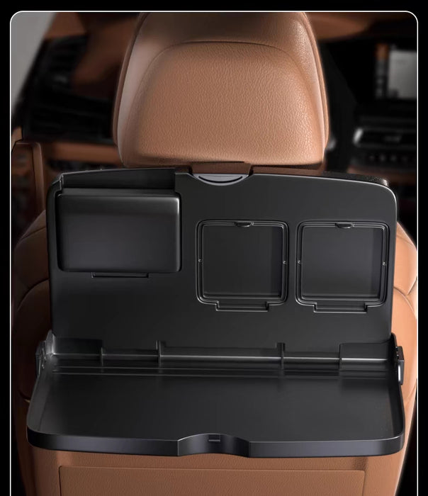 Thetapai Back Seat Cup Holder Food Tray for Tesla Model Model Y