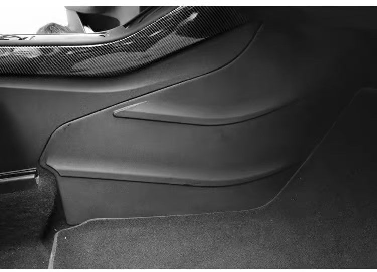 Thetapai Center Console Side Anti-Kick Mats for Tesla Model Y