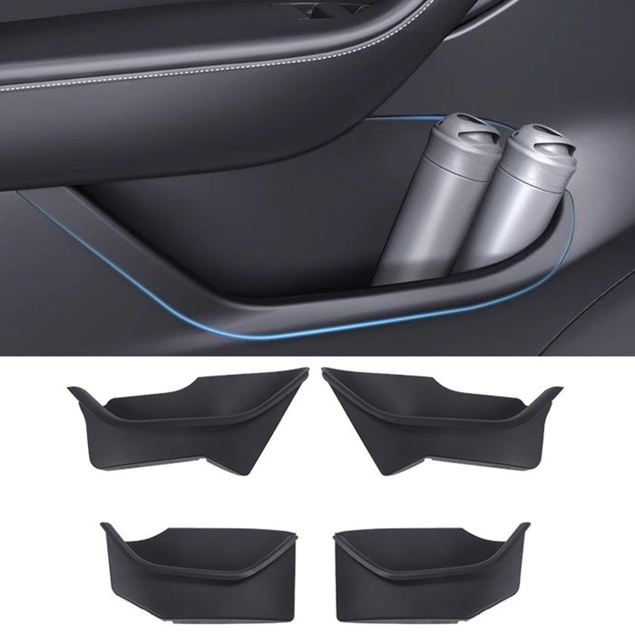 For Tesla Model Y Door Side Storage Box 2021-2024 4PCS