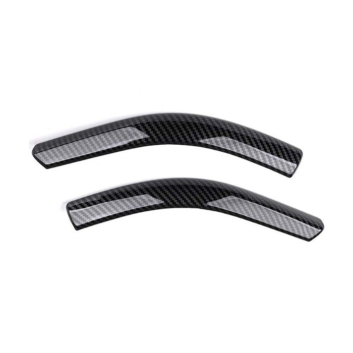 For 2PCS Tesla Model 3 Side Mirror Trim Strip 2017-2024 Carbon Fiber