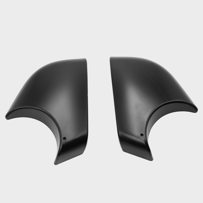 Thetapai Side Rearview Mirror Lower Holder Cover Black 1 Pair for Tesla Model Y