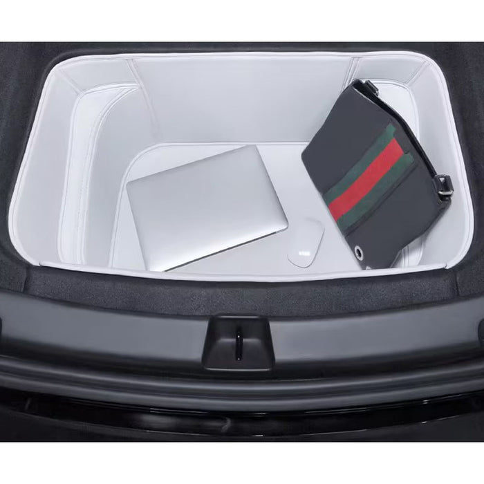 Thetapai Rear Trunk Storage Box White for Tesla Model 3 Highland