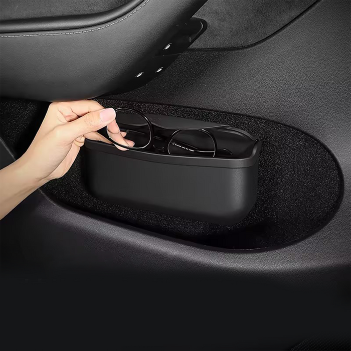 Thetapai Door Slot Sticky Glasses Holder for Tesla Model Y