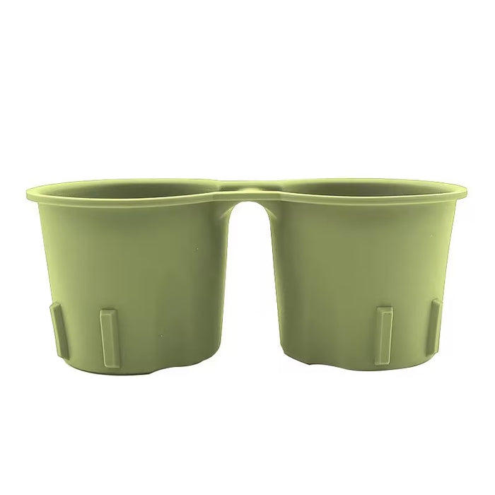 Thetapai Center Console Cup Holder Matcha Green for Tesla Model 3 Y