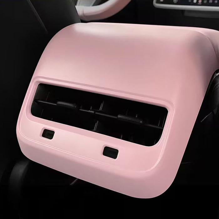 Thetapai Rear AC Vent Protective Cover Pink for Tesla Model 3 Model Y