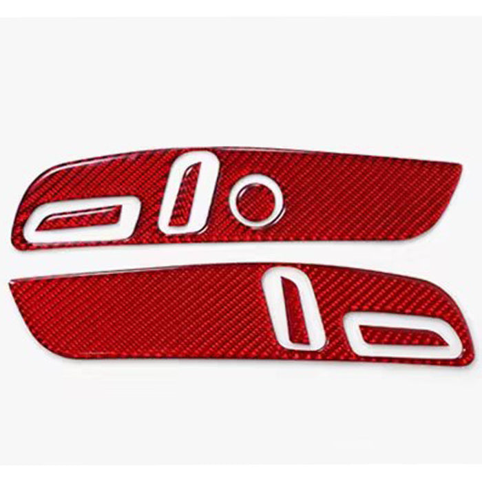 Tapai Sticker Thetapai Seat Adjustment Button Stickers Red for Tesla Model 3 Model Y