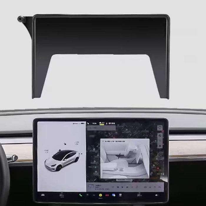 Thetapai Screen Phone Mount Black for Tesla Model 3 Model Y