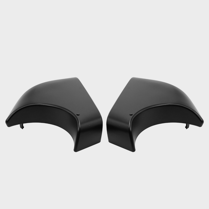 For Tesla Model 3 Side Rearview Mirror Lower Holder Cover Black 1 Pair