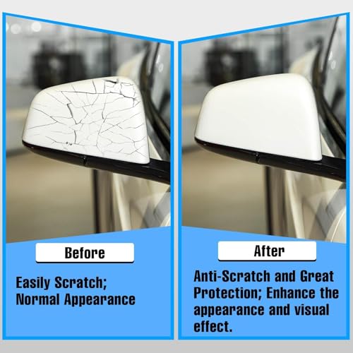 Thetapai Model X Mirror Cover Front Right Pearly White