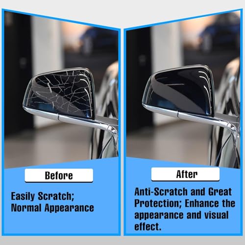 Thetapai Model X Mirror Cover Front Right Gloss Black
