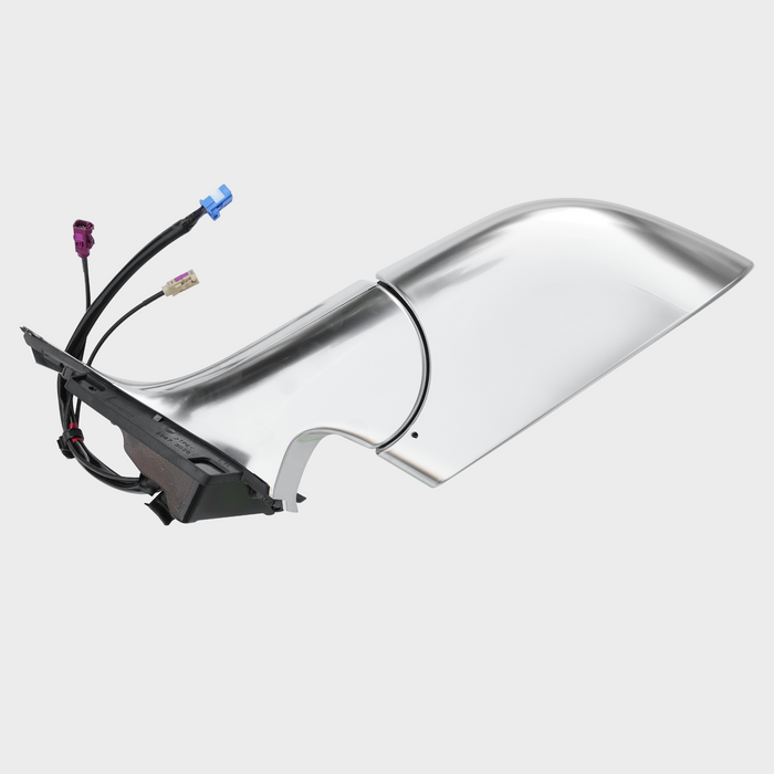 Thetapai Rearview Mirror Assembly for Tesla Model 3 Left Side Chrome