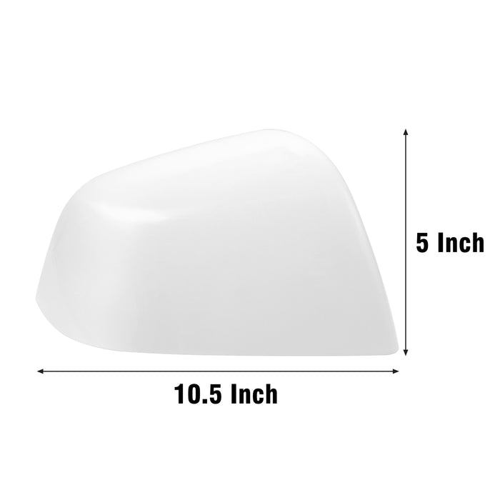 For Tesla Model Y Mirror Cover Caps White 2020 2021 2022 2023 2024 Right Passenger Side