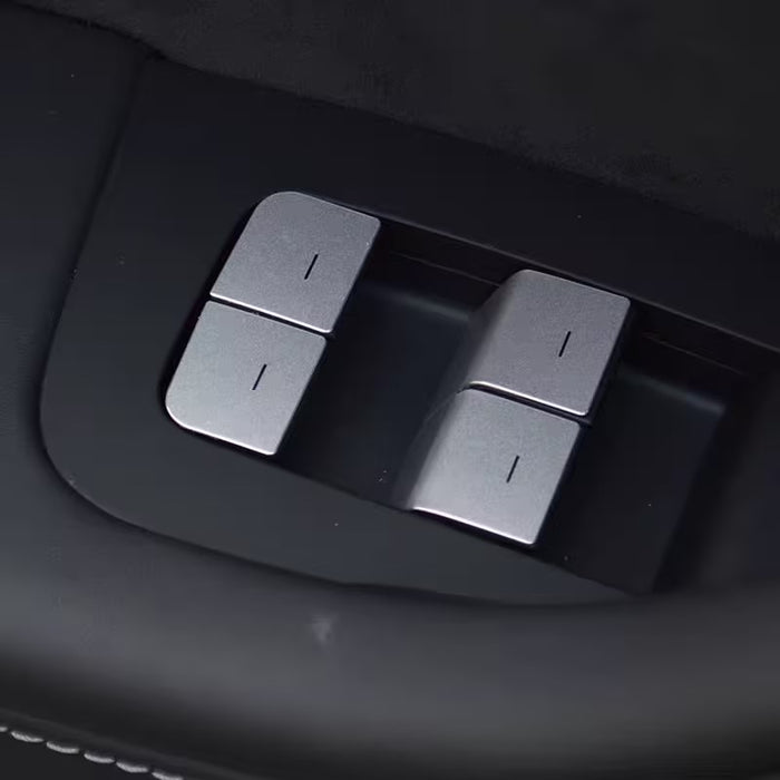 Thetapai Window Switch Button Stickers for Tesla Model 3 Y