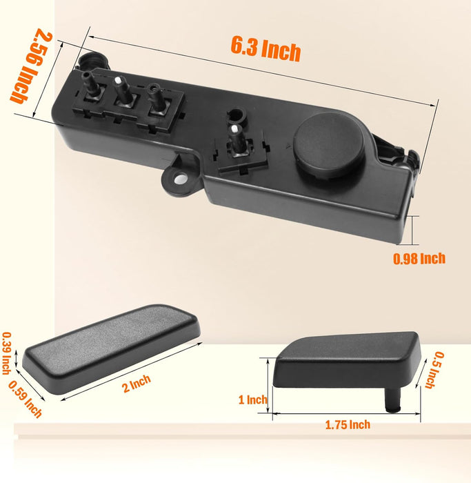 Thetapai Tesla Power Seat Control Switch Model 3 2017-2020 Right Side