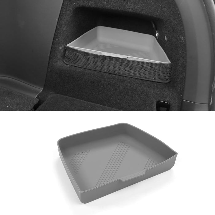 Thetapai Rear Trunk Organizer Storage Bin for Tesla Model X