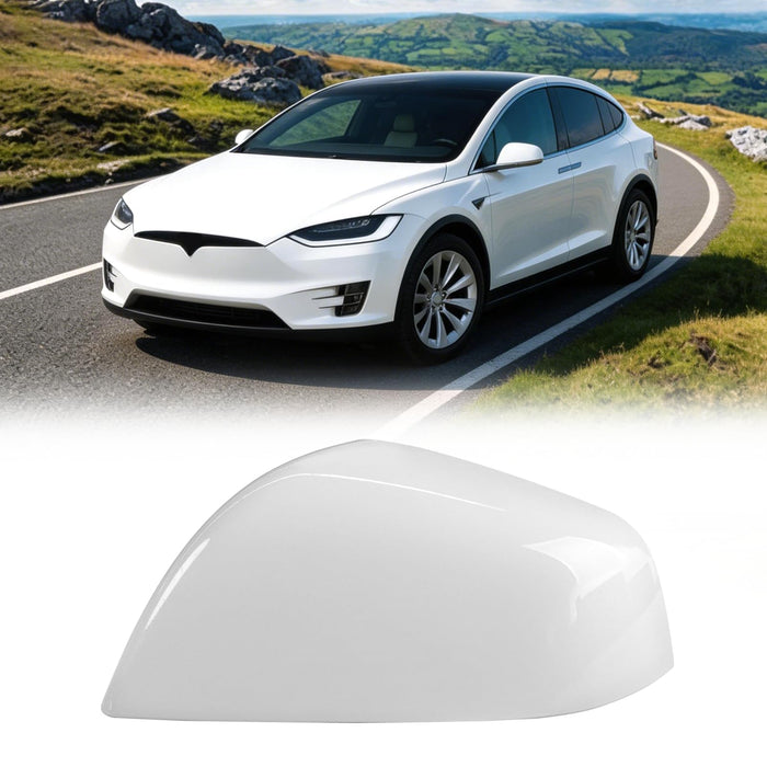 Thetapai Model X Mirror Cover Front Left Pearly White