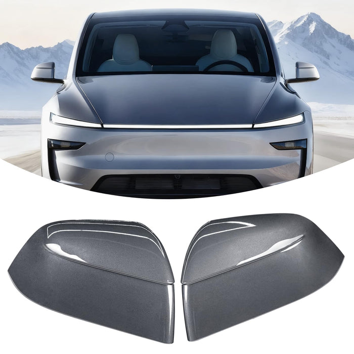 Thetapai Model Y Juniper Mirror Cover Left Stealth Gray