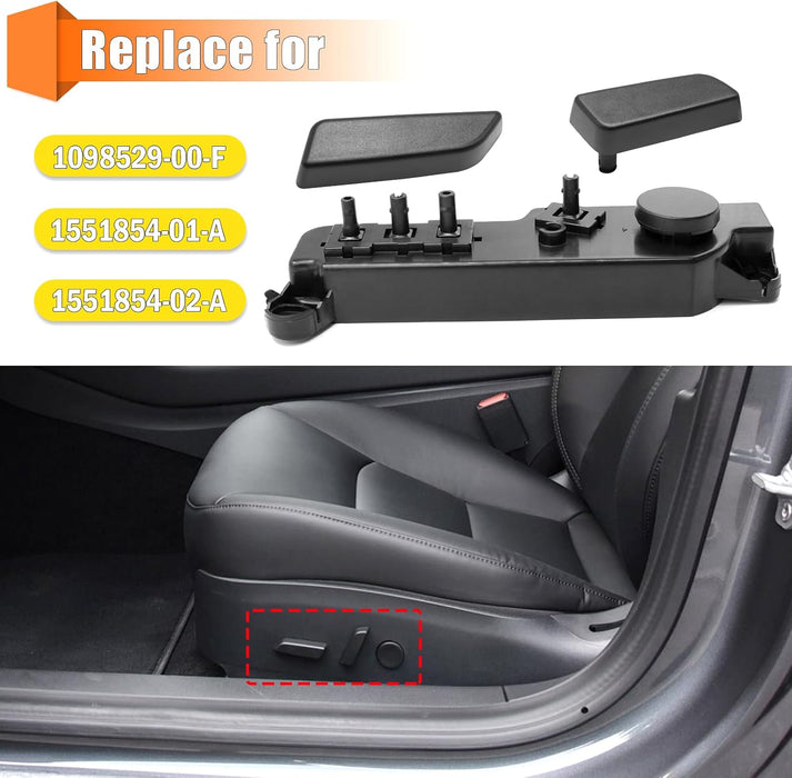 Thetapai Tesla Power Seat Control Switch Model 3 2017-2020 Left Side