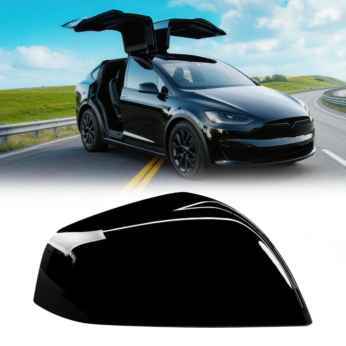 Thetapai Model X Mirror Cover Front Right Gloss Black