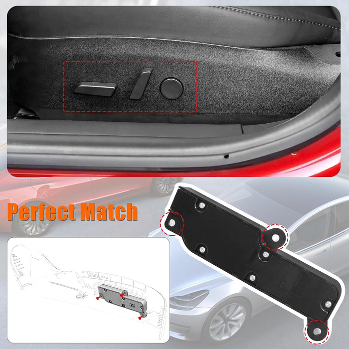 Thetapai Tesla Power Seat Control Switch Model 3 2017-2020 Left Side