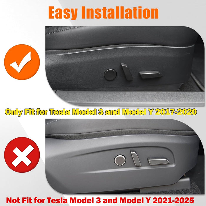 Thetapai Tesla Power Seat Control Switch Model 3 2017-2020 Right Side