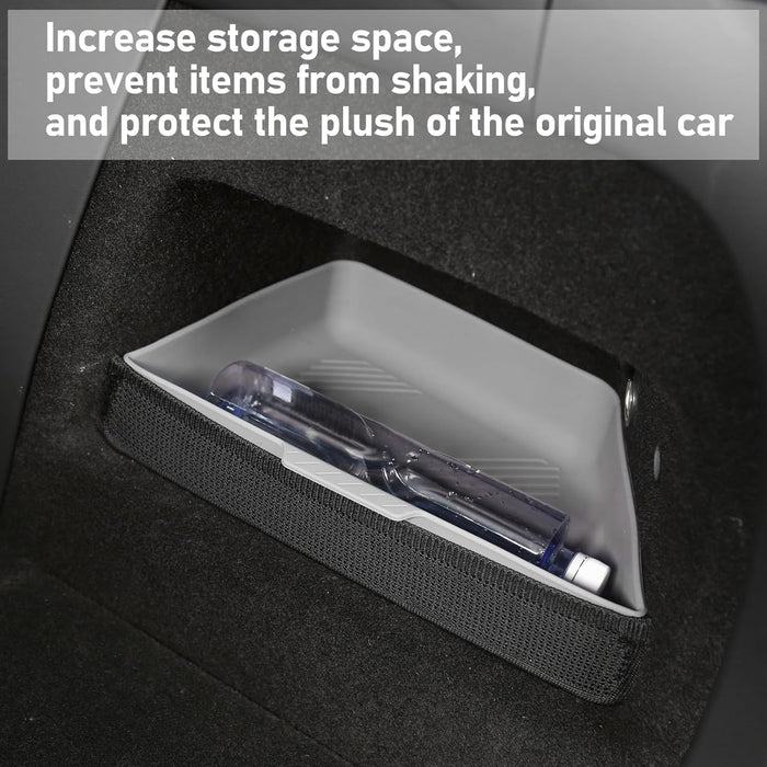 Thetapai Rear Trunk Organizer Storage Bin for Tesla Model X