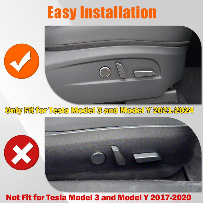 Thetapai Tesla Power Seat Control Switch Model 3 2021-2024 Left Side