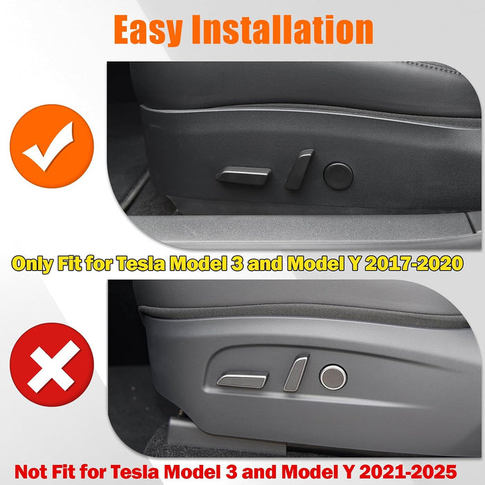 Thetapai Tesla Power Seat Control Switch Model 3 2017-2020 Left Side