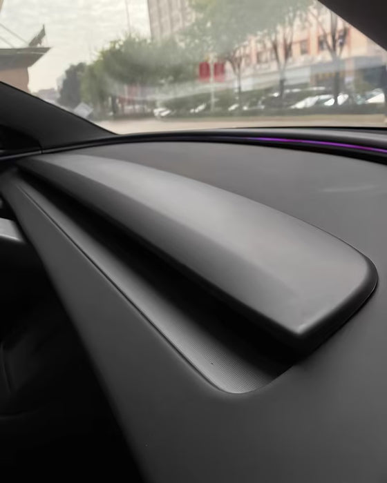 Thetapai Dashboard Panel Covers Black for Tesla Model 3