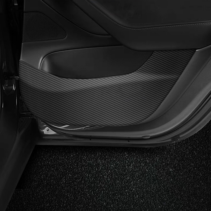 Thetapai Door Anti-kick Pad Carbon for Tesla Model Y