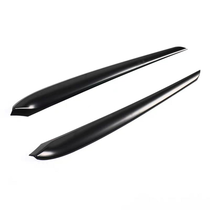 Thetapai Door Decor Trim Sets Black for Tesla Model 3 Model Y