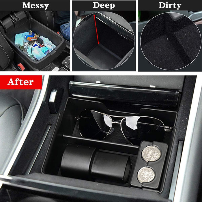 For Tesla Model 3 Model Y Center Console Organizer Tray