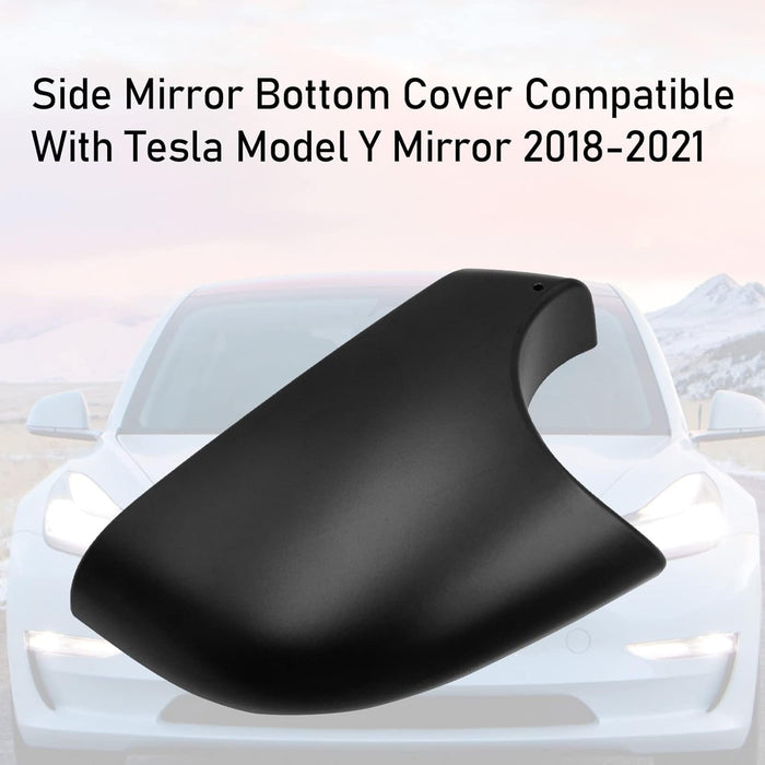 For Tesla Model Y Left Drive Side Rearview Mirror Lower Cover 2018-2024