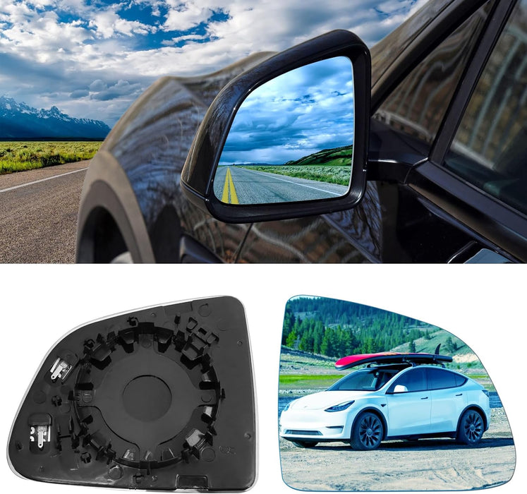 For Tesla Model Y Side Mirror Glass Replacement