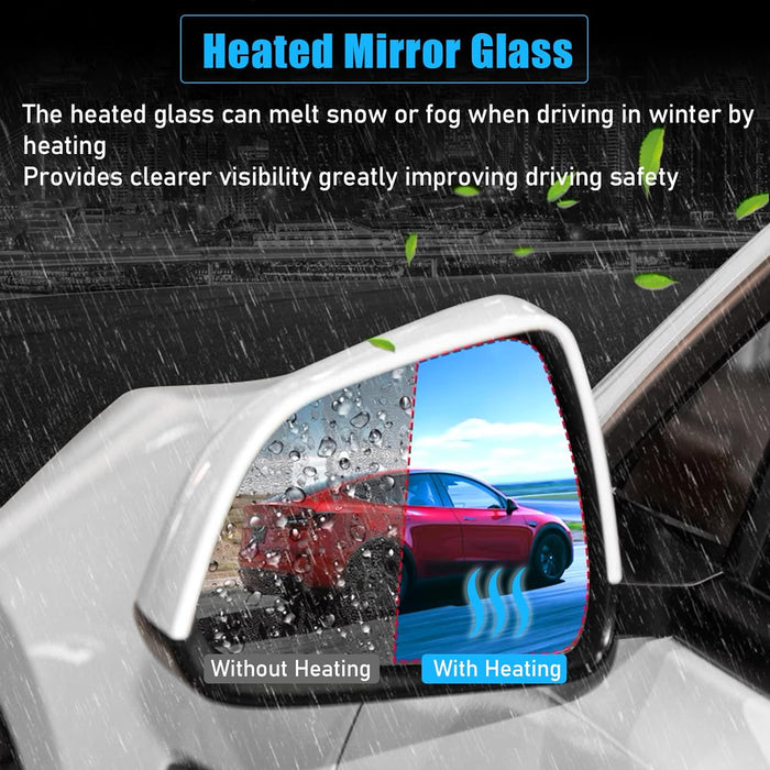 For Tesla Model 3 Side Mirror Glass Replacement 1Pair