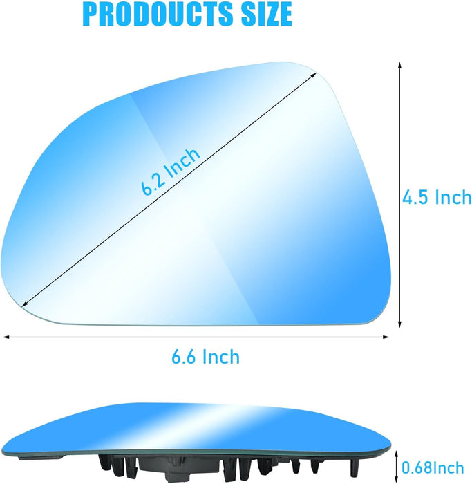 For Tesla Model 3 Side Mirror Glass Replacement