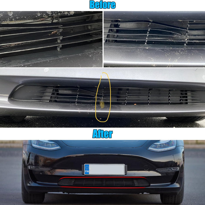 For Tesla Model 3 Front Bumper Grill Replacement